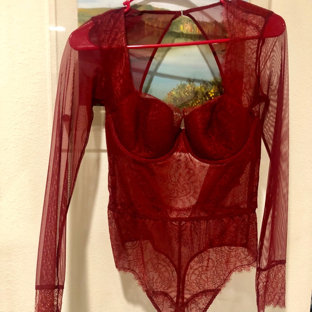 Red Victoria Secret Lingerie